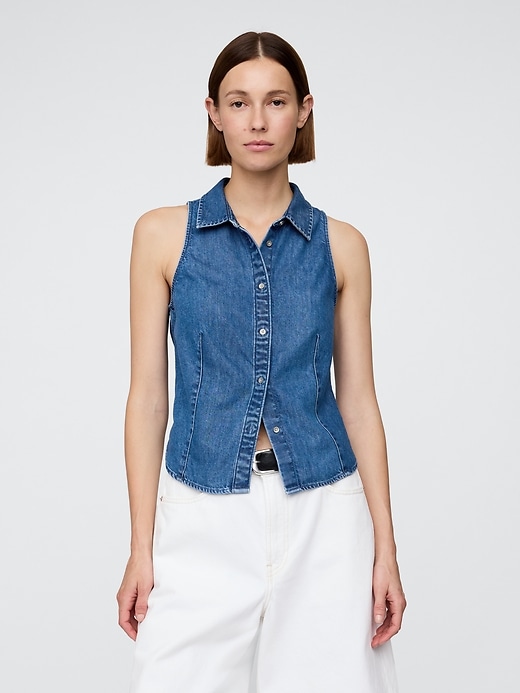 Image number 1 showing, UltraSoft Denim Shirt