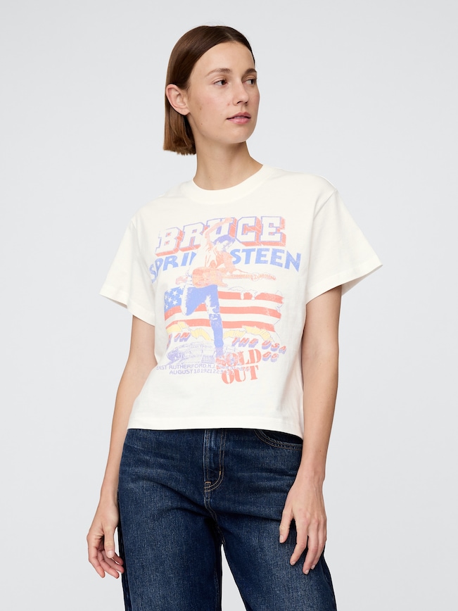 Bruce Springsteen Relaxed Graphic T-Shirt