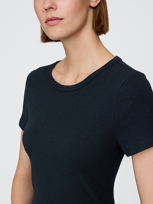 Image number 4 showing, Modern Rib Maxi T-Shirt Dress