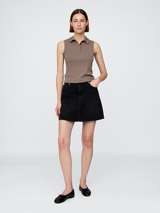 Image number 2 showing, Modern Polo Crop Tank Top