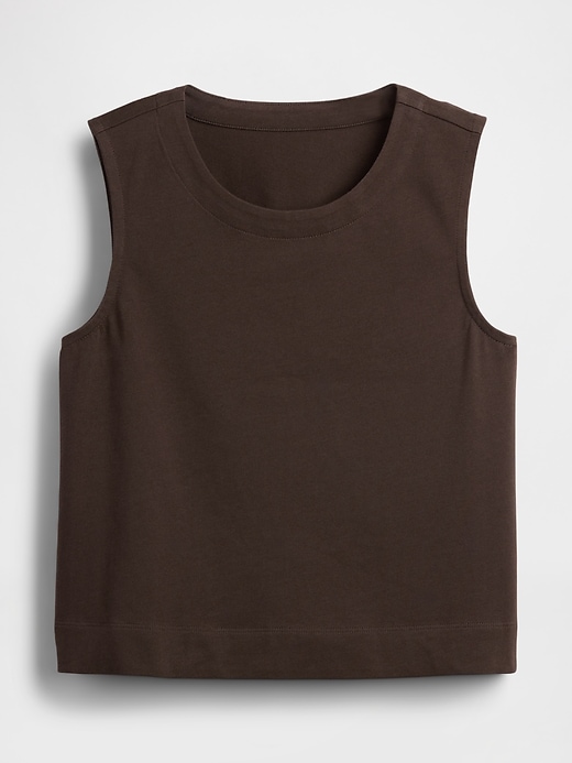 Image number 5 showing, Heavyweight Organic Cotton Shell Tank Top