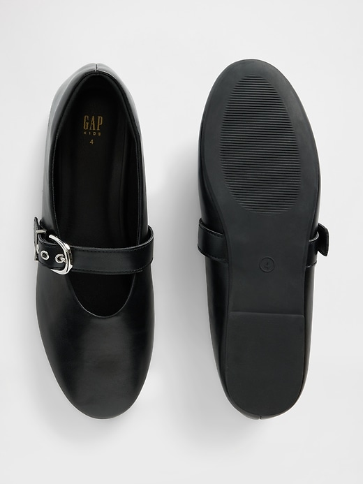 Image number 3 showing, Kids Buckle Mary Jane Flats