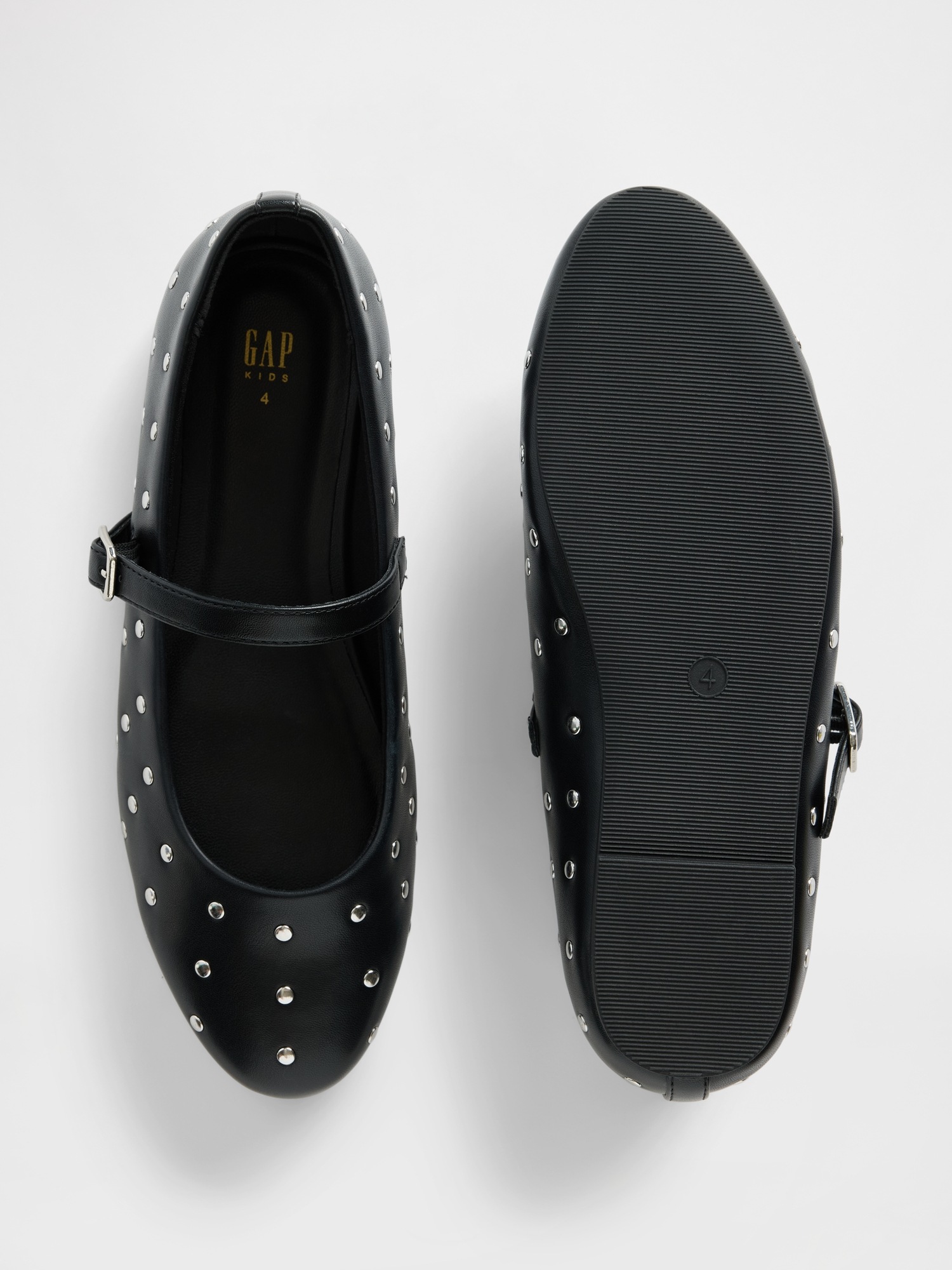 Kids Studded Mary Jane Flats