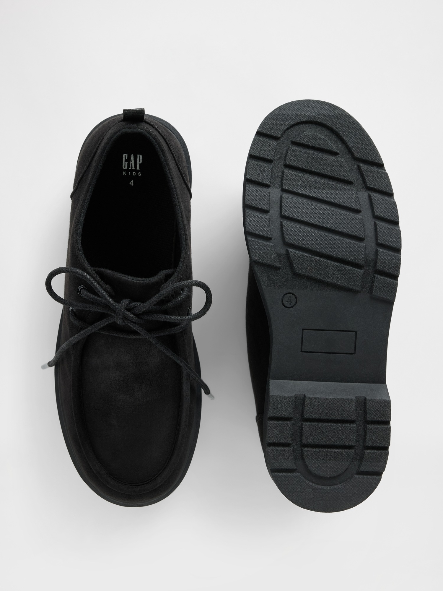 Детские туфли Gap Kids Vegan Suede Loafers — фото 3
