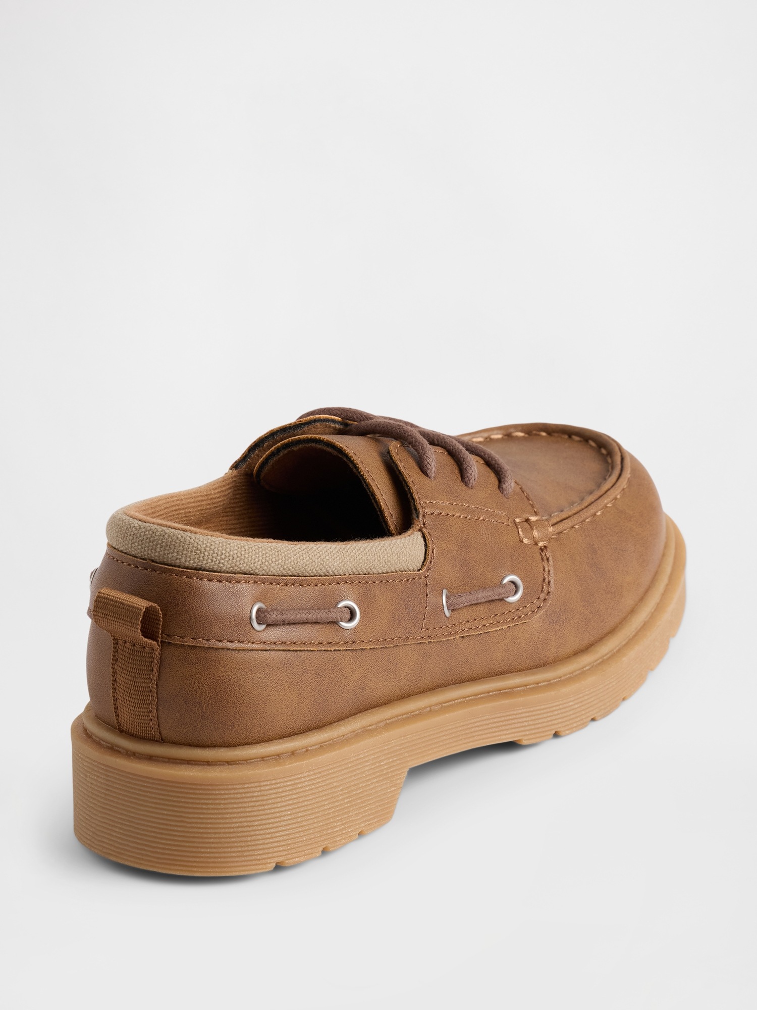 Обувь Gap Kids Boat Shoes — фото 4