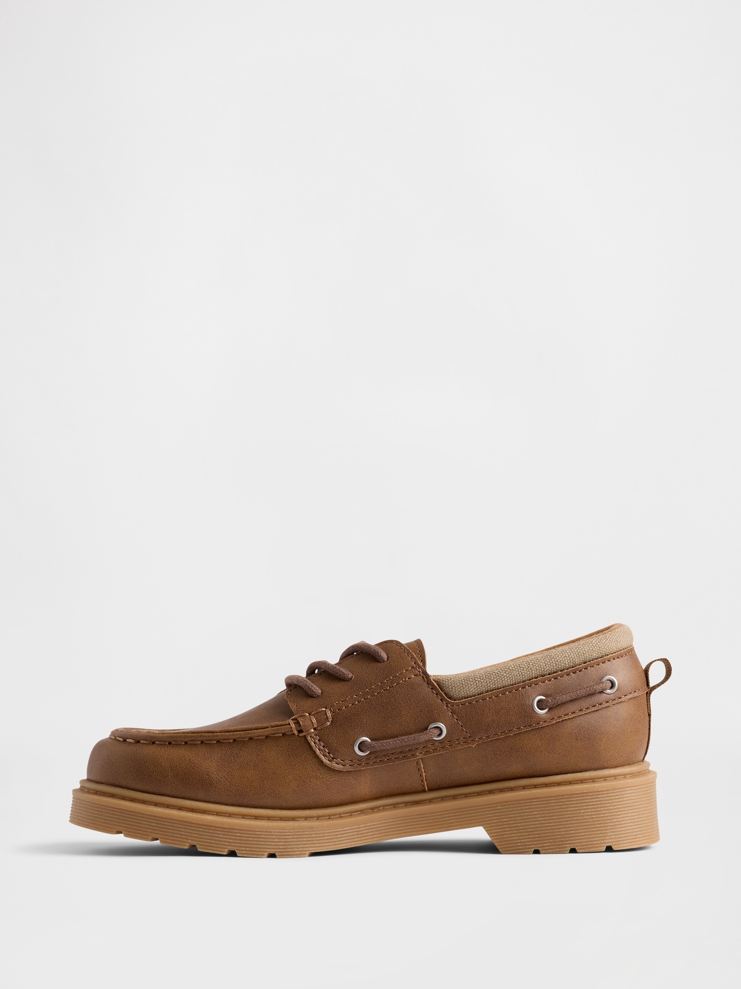 Обувь Gap Kids Boat Shoes — фото 5