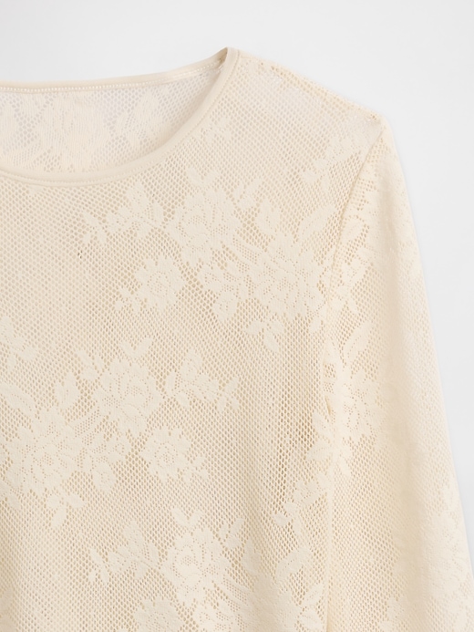 Image number 4 showing, Sheer Lace Top