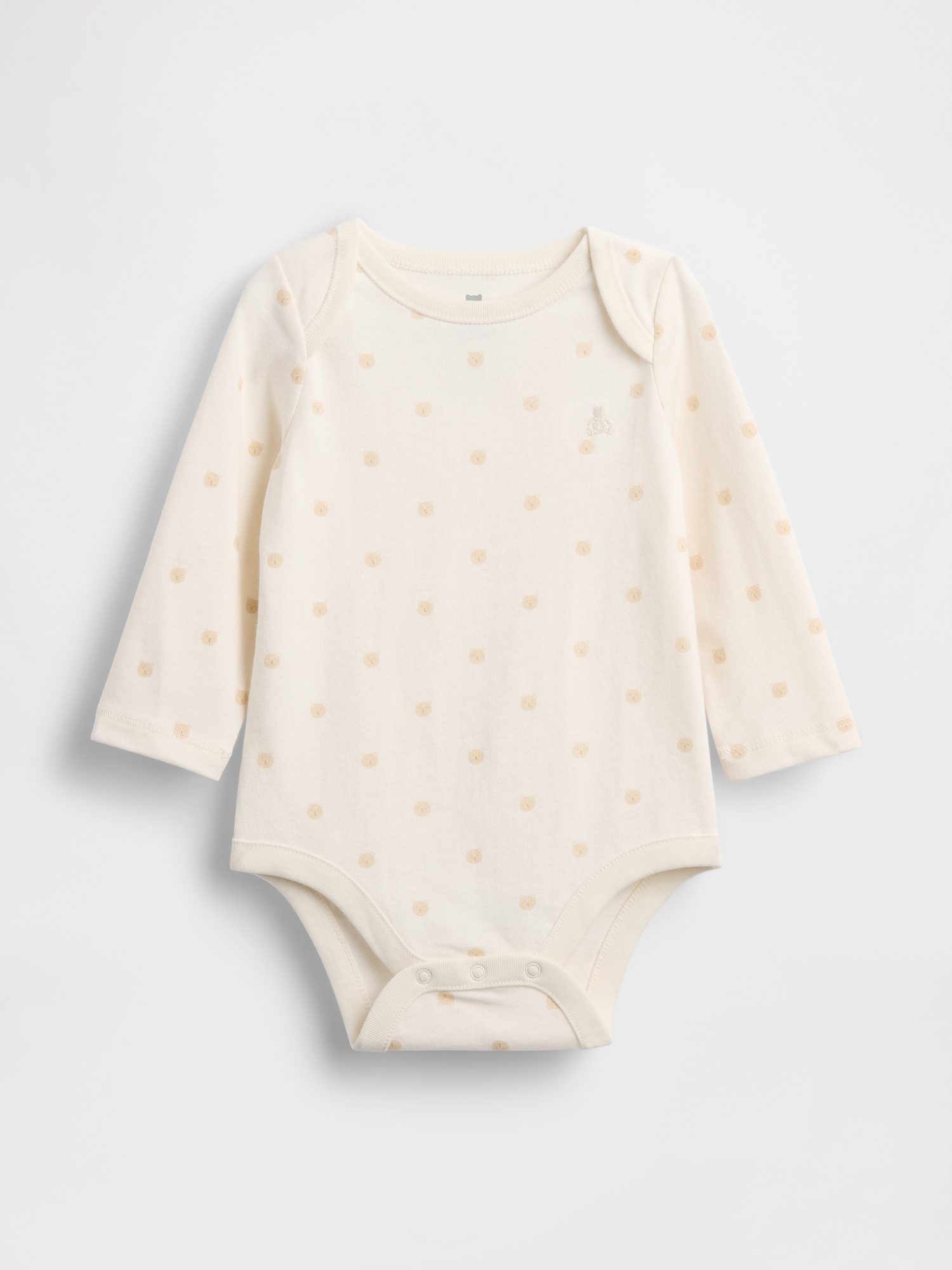 Baby First Favorites Bodysuit - White Bear