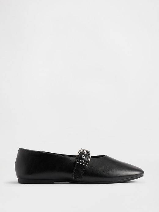 Image number 1 showing, Kids Buckle Mary Jane Flats