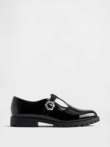 Kids T-Strap Loafers