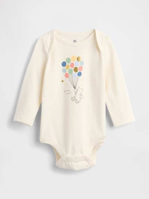 Baby First Favorites Organic Cotton Graphic Bodysuit
