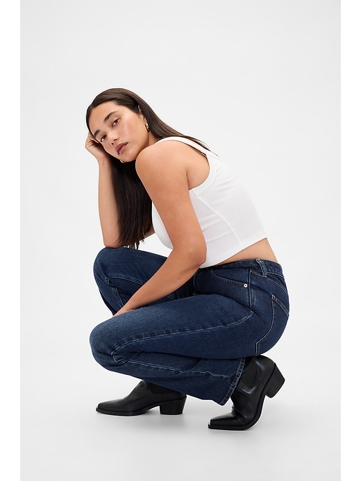 Image number 7 showing, Curvy High Rise '90s Straight Jeans