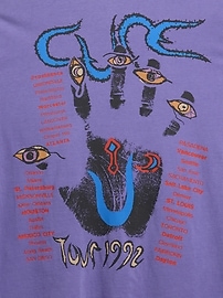 The Cure Wish Tour Relaxed Graphic T-Shirt