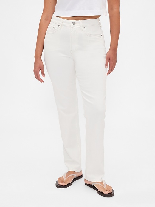 Image number 2 showing, Curvy High Rise '90s Straight Jeans