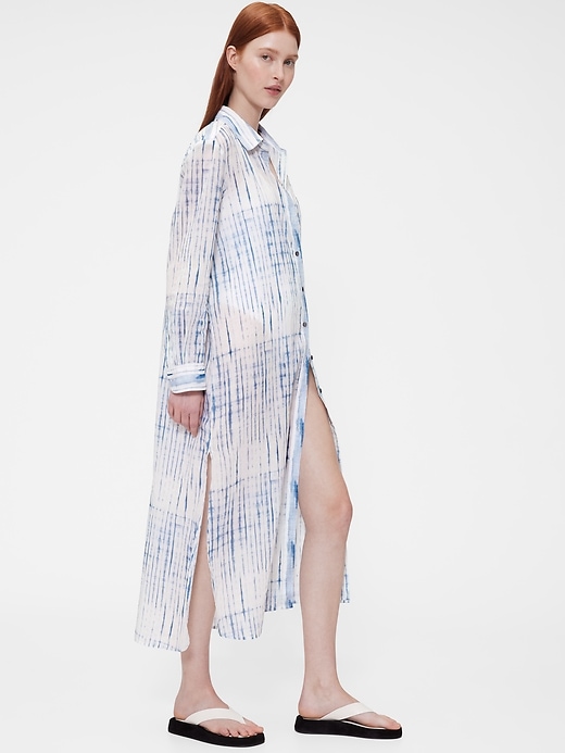 Image number 2 showing, GapStudio Voile Shirtdress