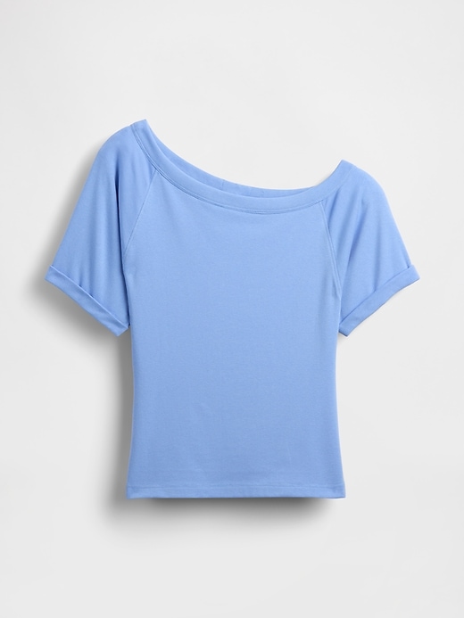 Image number 7 showing, GapStudio Modern Off-Shoulder Top