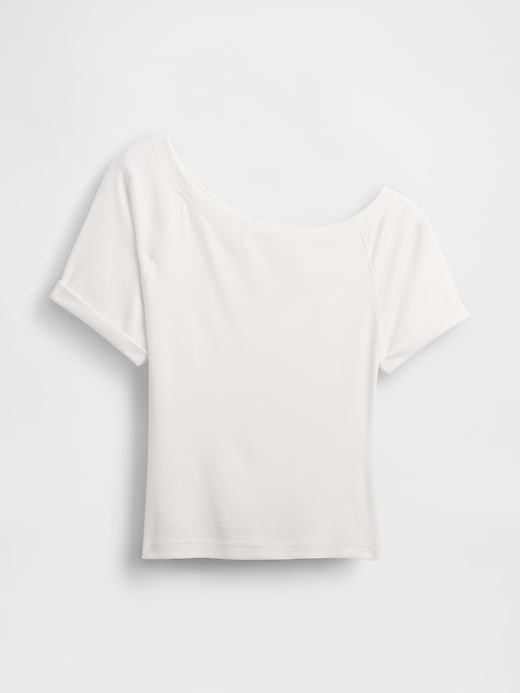 Image number 7 showing, GapStudio Modern Off-Shoulder Top