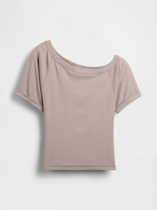 Image number 7 showing, GapStudio Modern Off-Shoulder Top