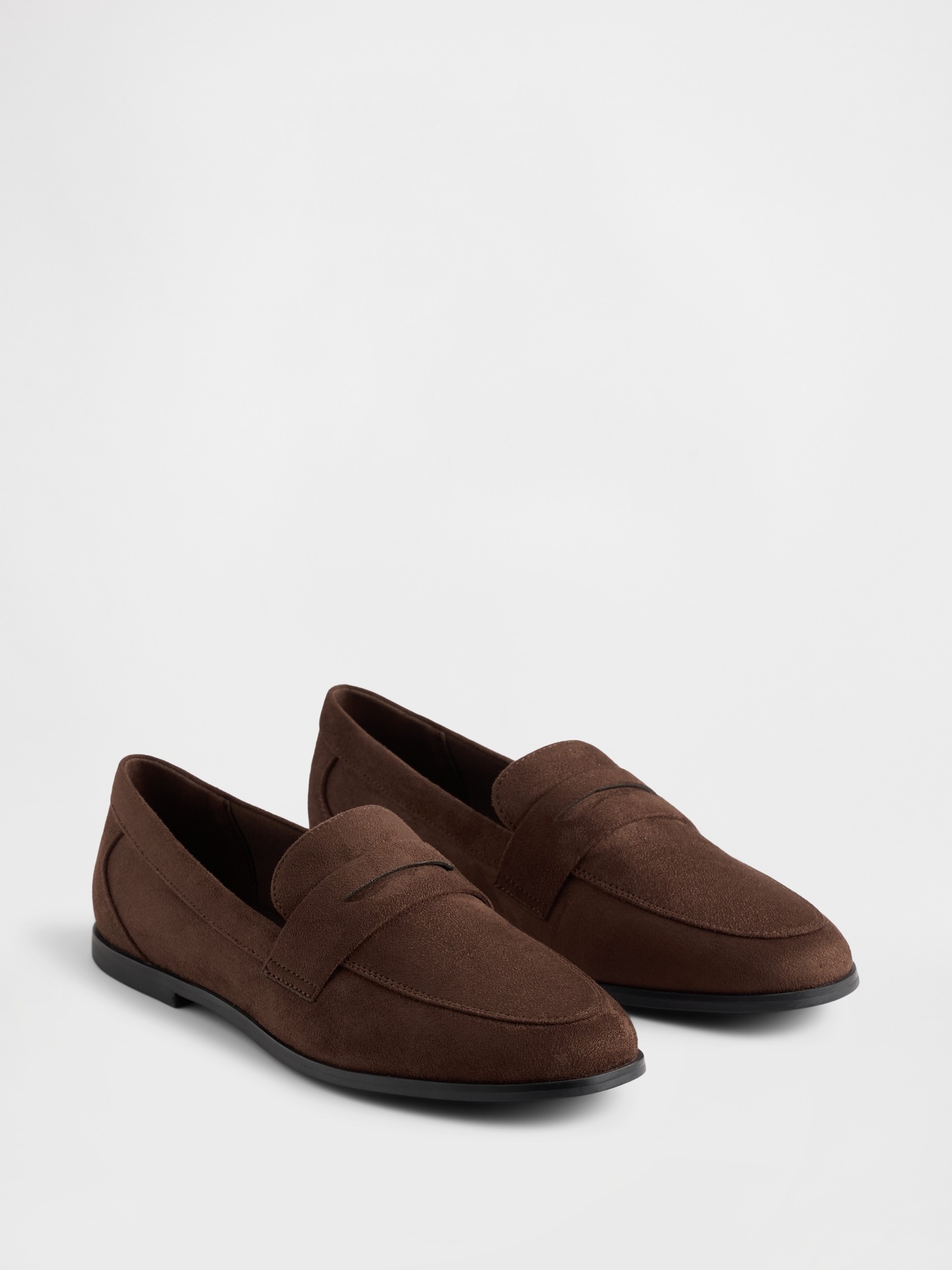 Женские туфли Gap Vegan Suede, цвет: Тёмный коричневый — фото 2