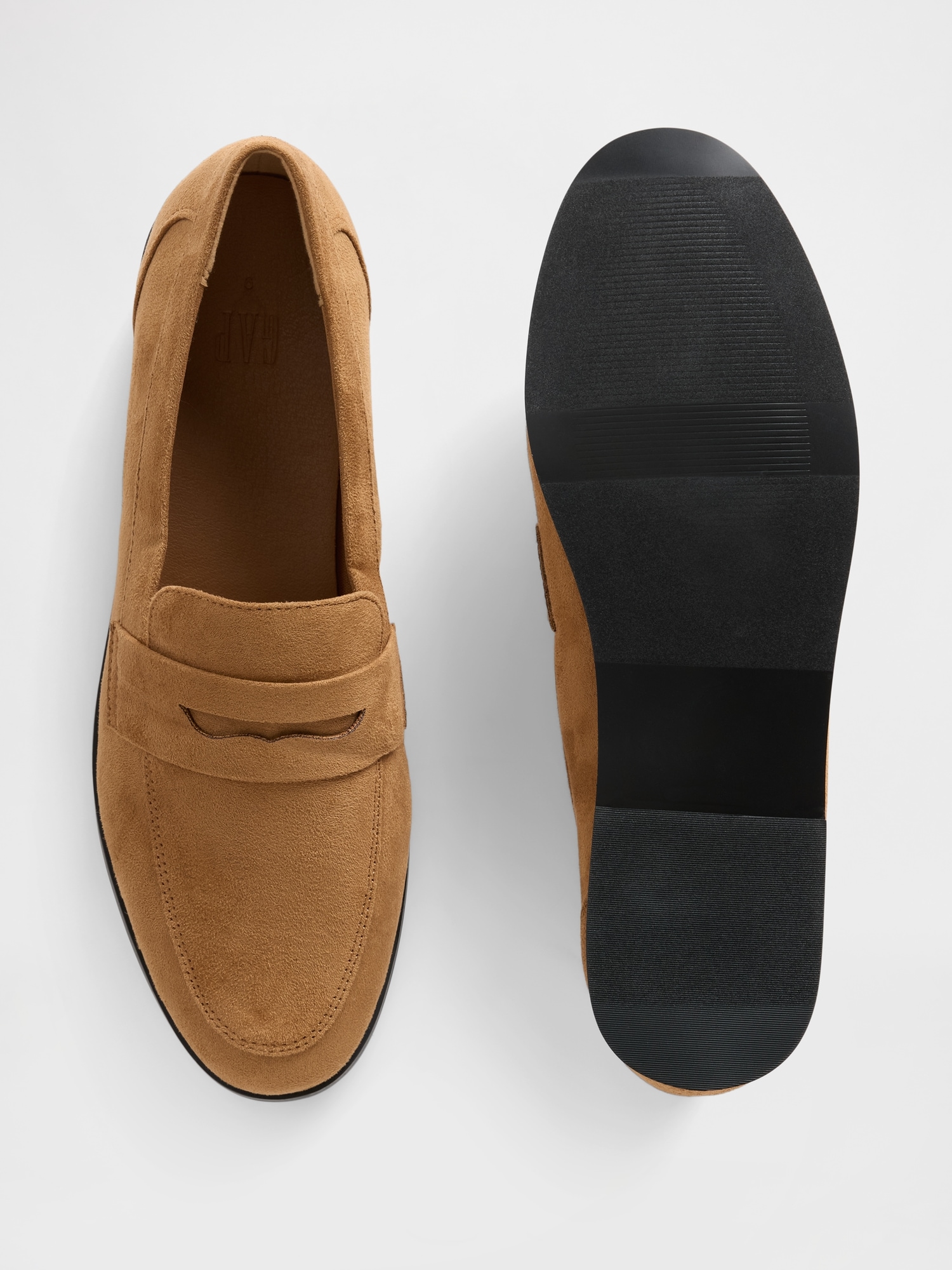 Vegan Suede Loafers