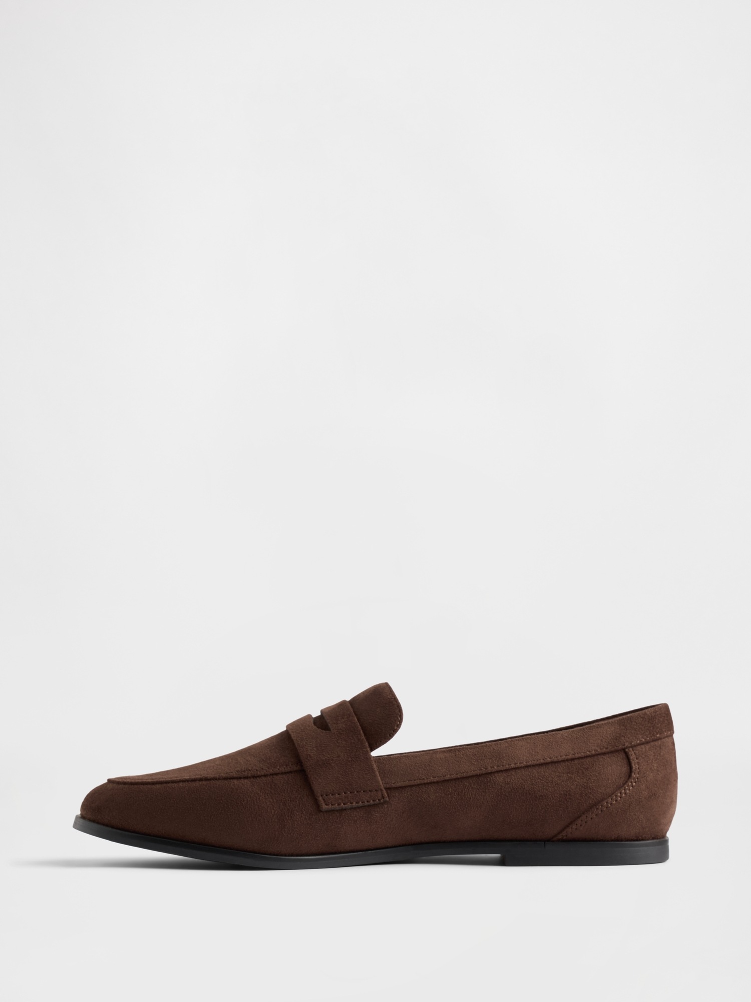 Женские туфли Gap Vegan Suede, цвет: Тёмный коричневый — фото 5