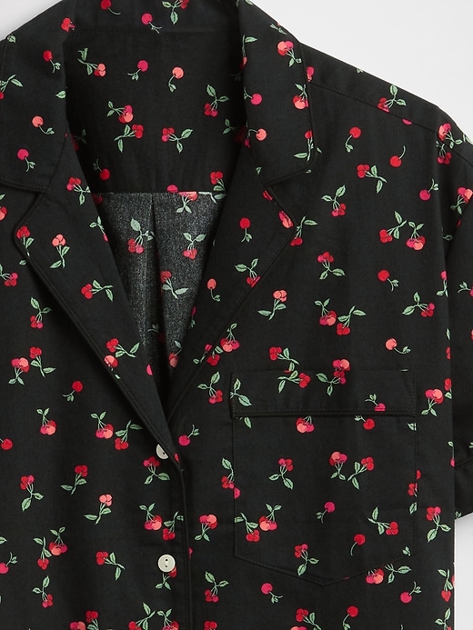 Image number 4 showing, Poplin PJ Shirt