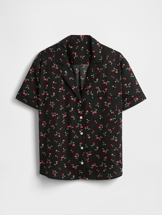 Image number 5 showing, Poplin PJ Shirt