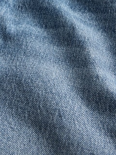 High Rise Relaxed Straight Jeans - Blue - View 60