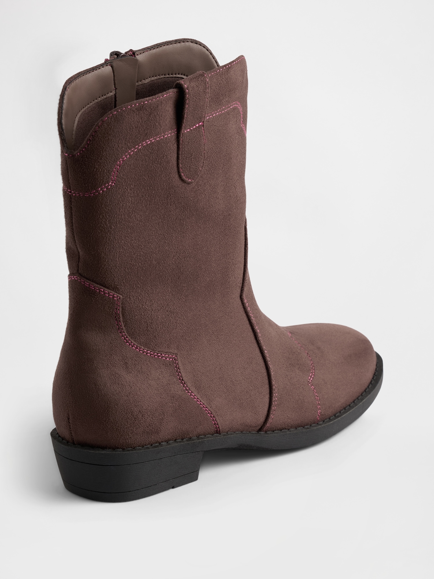 Kids Vegan Leather Western Boots