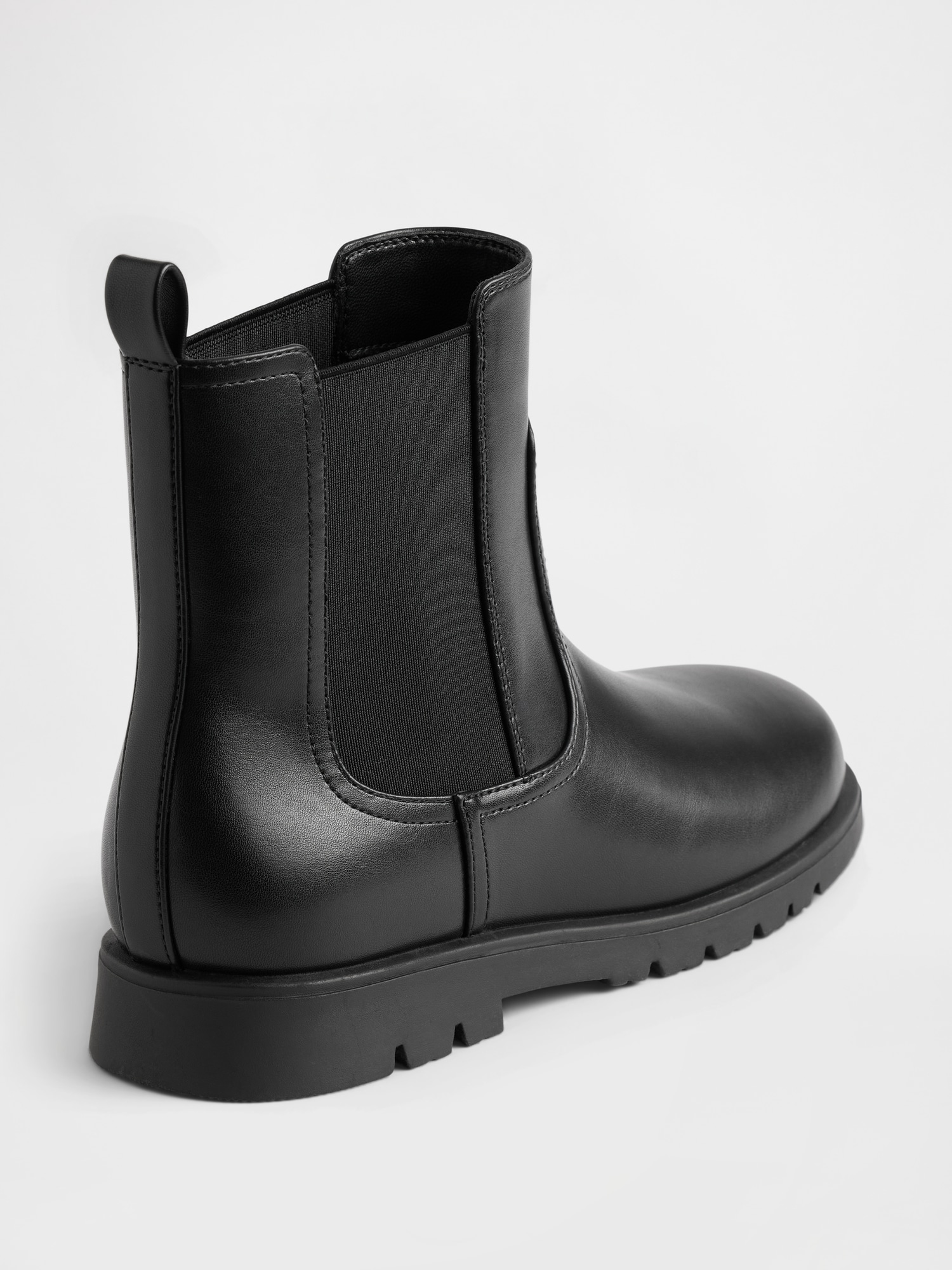 Kids Vegan Leather Chelsea Boot