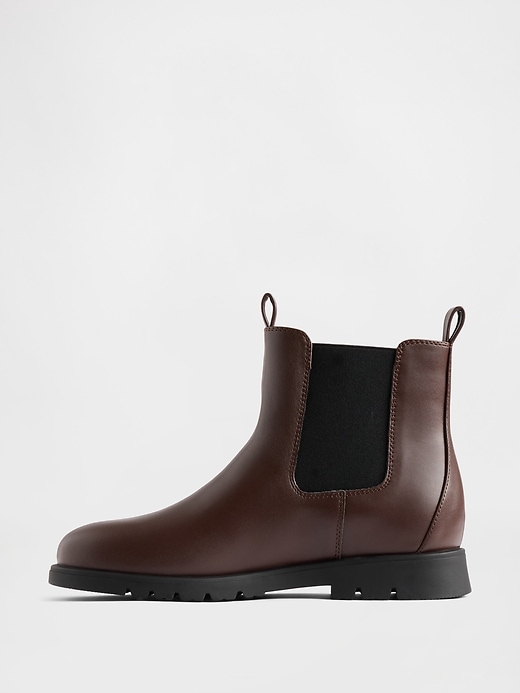 Image number 5 showing, Kids Vegan Leather Chelsea Boot
