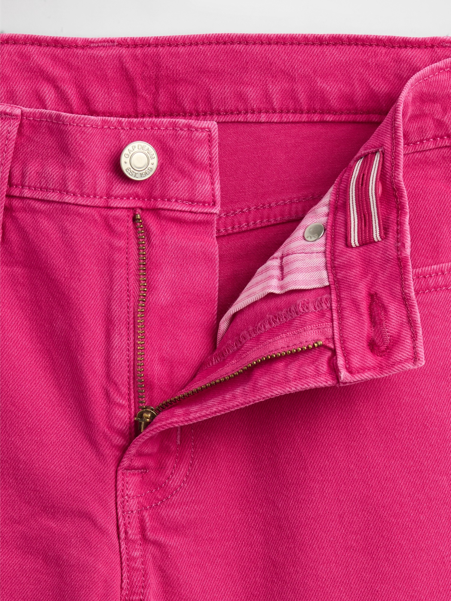 Детские джинсы Gap Kids High Rise Stride Wide-Leg Ankle Jeans — фото 5
