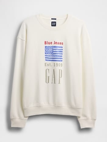 Heavyweight French Terry Oversized Logo Sweatshirt