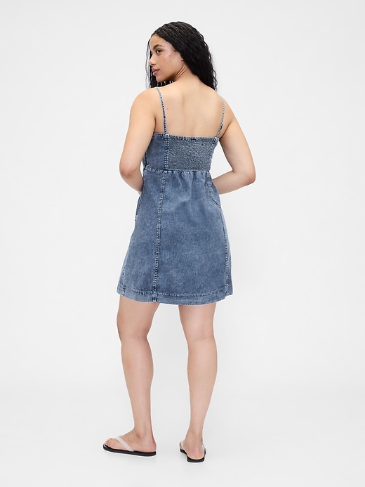 Image number 5 showing, UltraSoft Denim Mini Dress