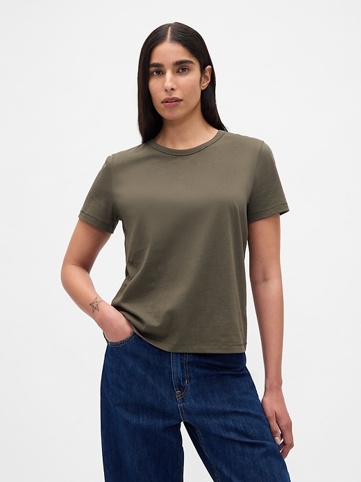 Image number 1 showing, Organic Cotton VintageSoft T-Shirt