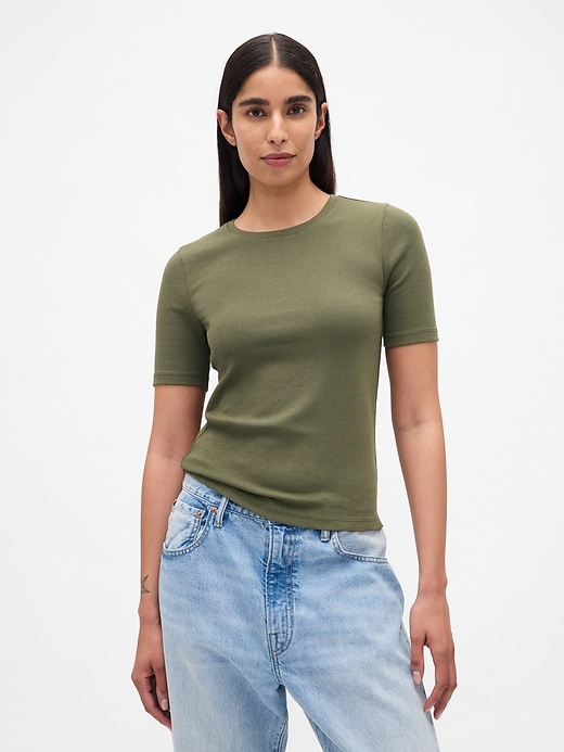 Image number 1 showing, Modern Crewneck T-Shirt