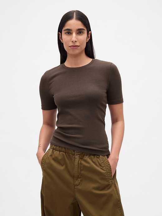 Image number 1 showing, Modern Crewneck T-Shirt