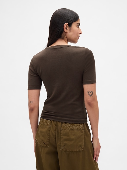 Image number 3 showing, Modern Crewneck T-Shirt