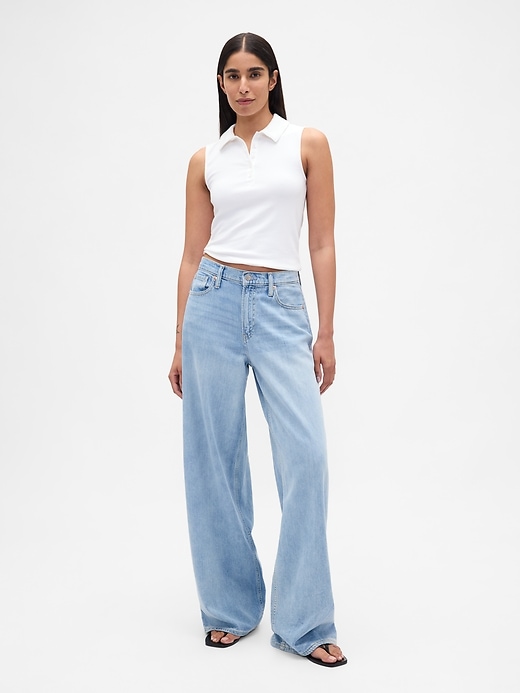Image number 2 showing, Modern Polo Crop Tank Top