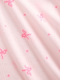 Kids Recycled Pointelle PJ Short Set