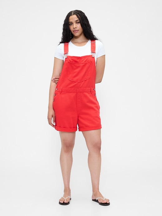 Image number 2 showing, UltraSoft Denim Shortalls