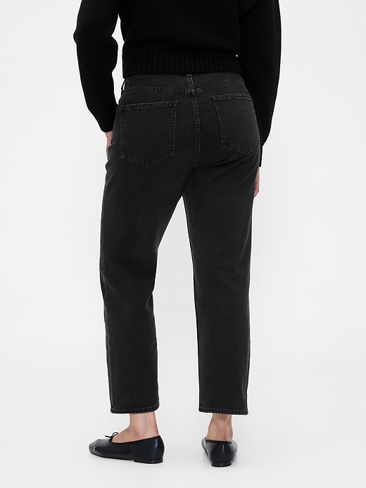 Image number 3 showing, High Rise ’90s Straight Crop Jeans