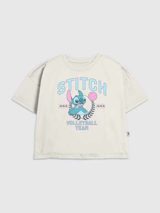 Image number 1 showing, Kids Lilo and Stitch Volleyball Team Graphic T-Shirt