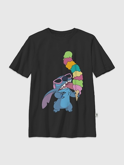 Image number 1 showing, Kids Lilo and Stitch Ice Cream Graphic T-Shirt