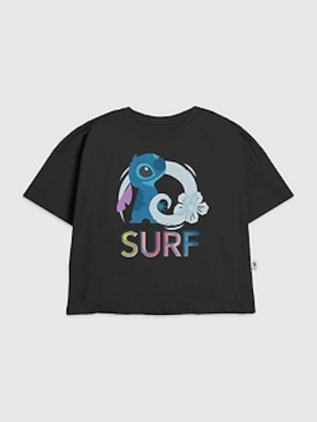 Kids Lilo and Stitch Surf Graphic T-Shirt