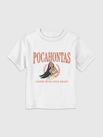 Toddler Pocahontas Collegiate Graphic T-Shirt