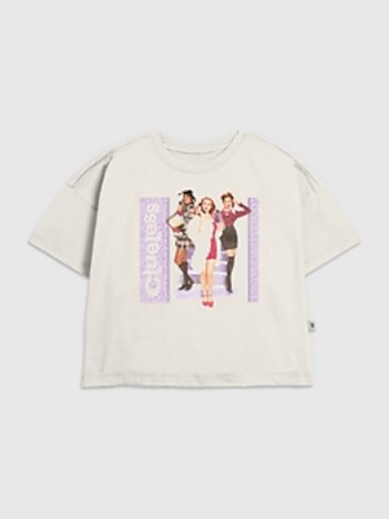 Kids Clueless Pastel Graphic T-Shirt