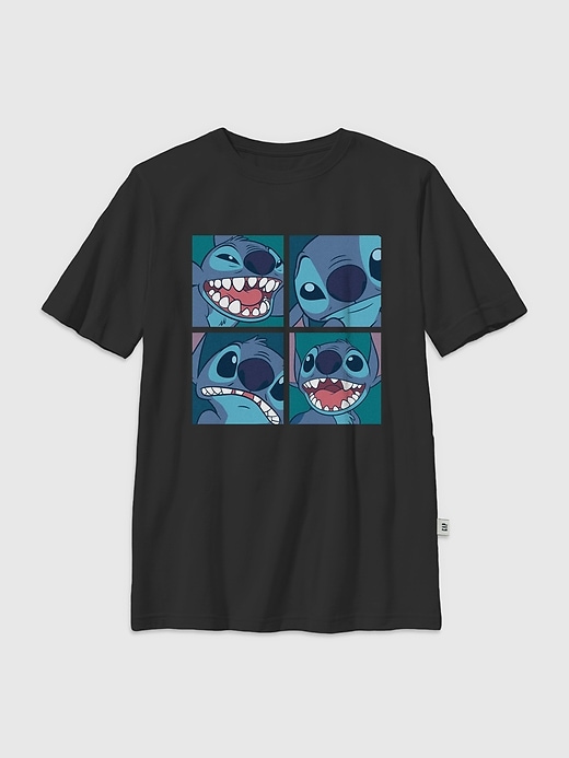 Image number 1 showing, Kids Lilo and Stitch Box Up Graphic T-Shirt