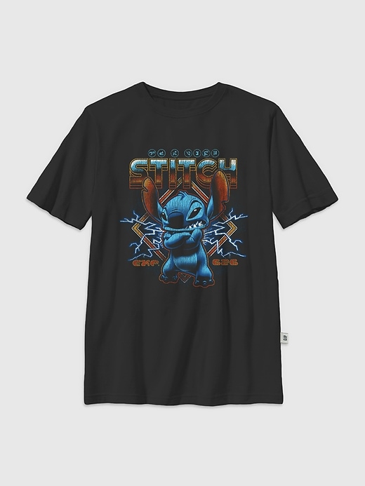 Image number 1 showing, Kids Lilo and Stitch Rock and Roll Graphic T-Shirt