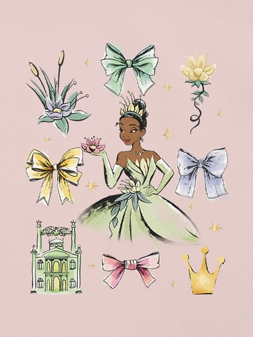 Image number 3 showing, Toddler Tiana Bows Graphic T-Shirt